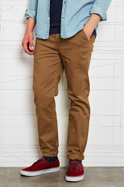 urban-outfitters-khaki-stretch-twill-skinny-chinos-in-khaki-product-1 ...