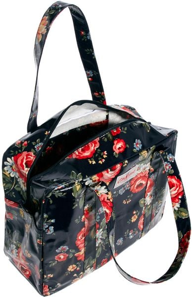 cath kidston black and white floral bag