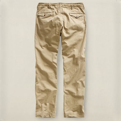 rrl cotton officer's chino