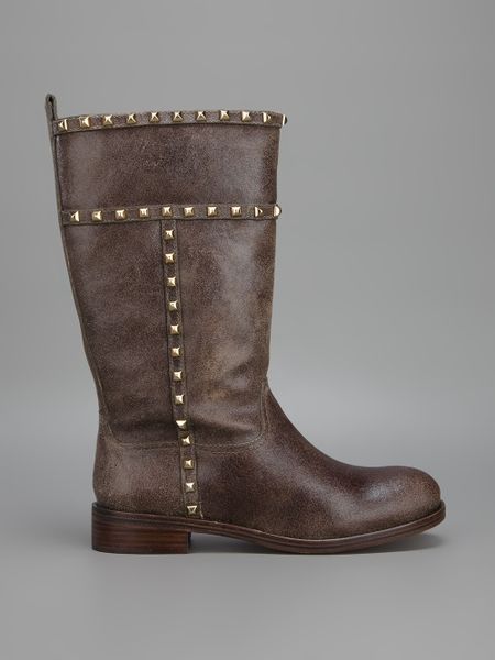 tory burch flat boots