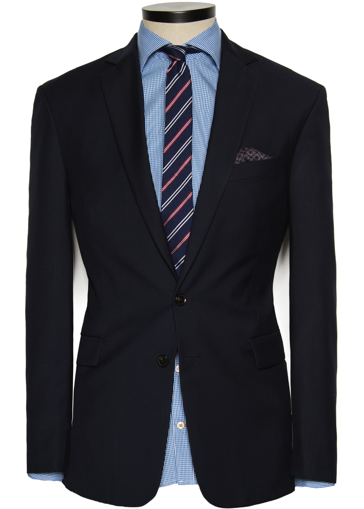 Mango Herringbone Suit Blazer in Blue for Men (Navy) Lyst