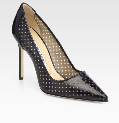 manolo blahnik bb patent