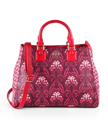 tory burch robinson floral bag