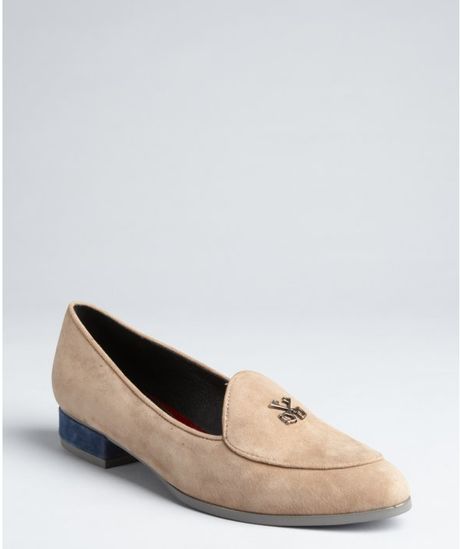 navy heeled loafers
