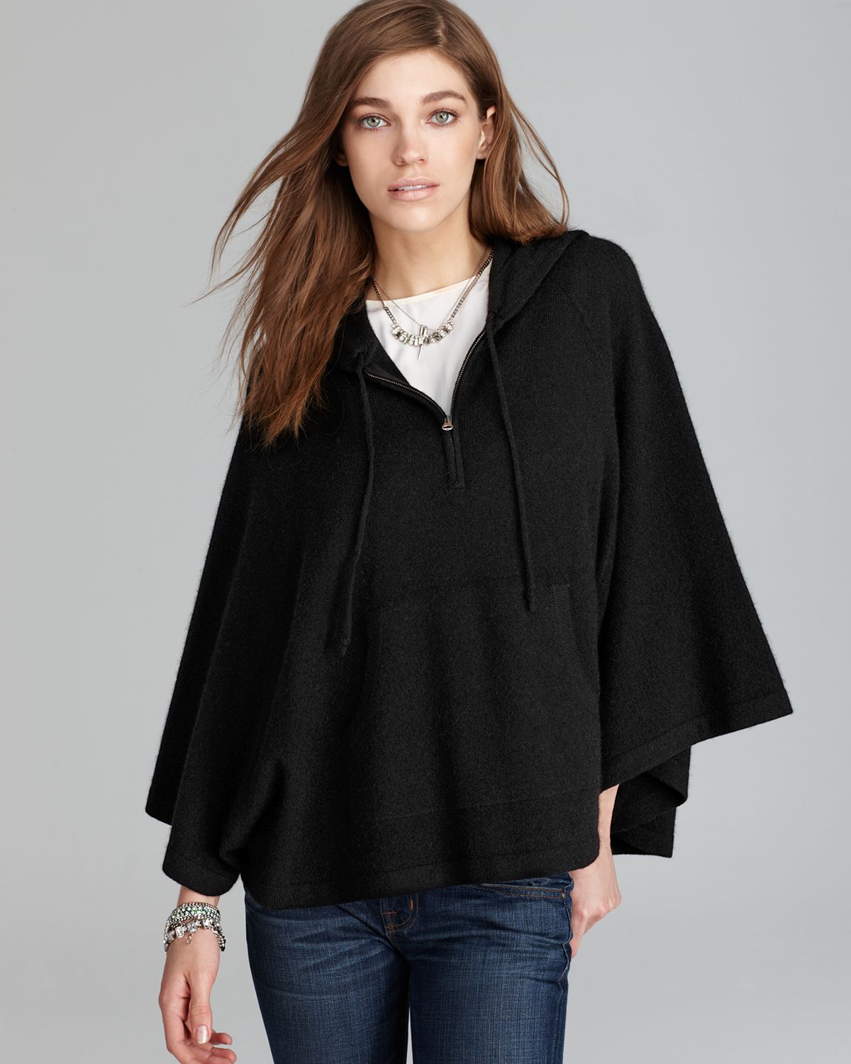 【超激得新品】【 AVALONE 】 BELZERN PONCHO HOODIE トップス