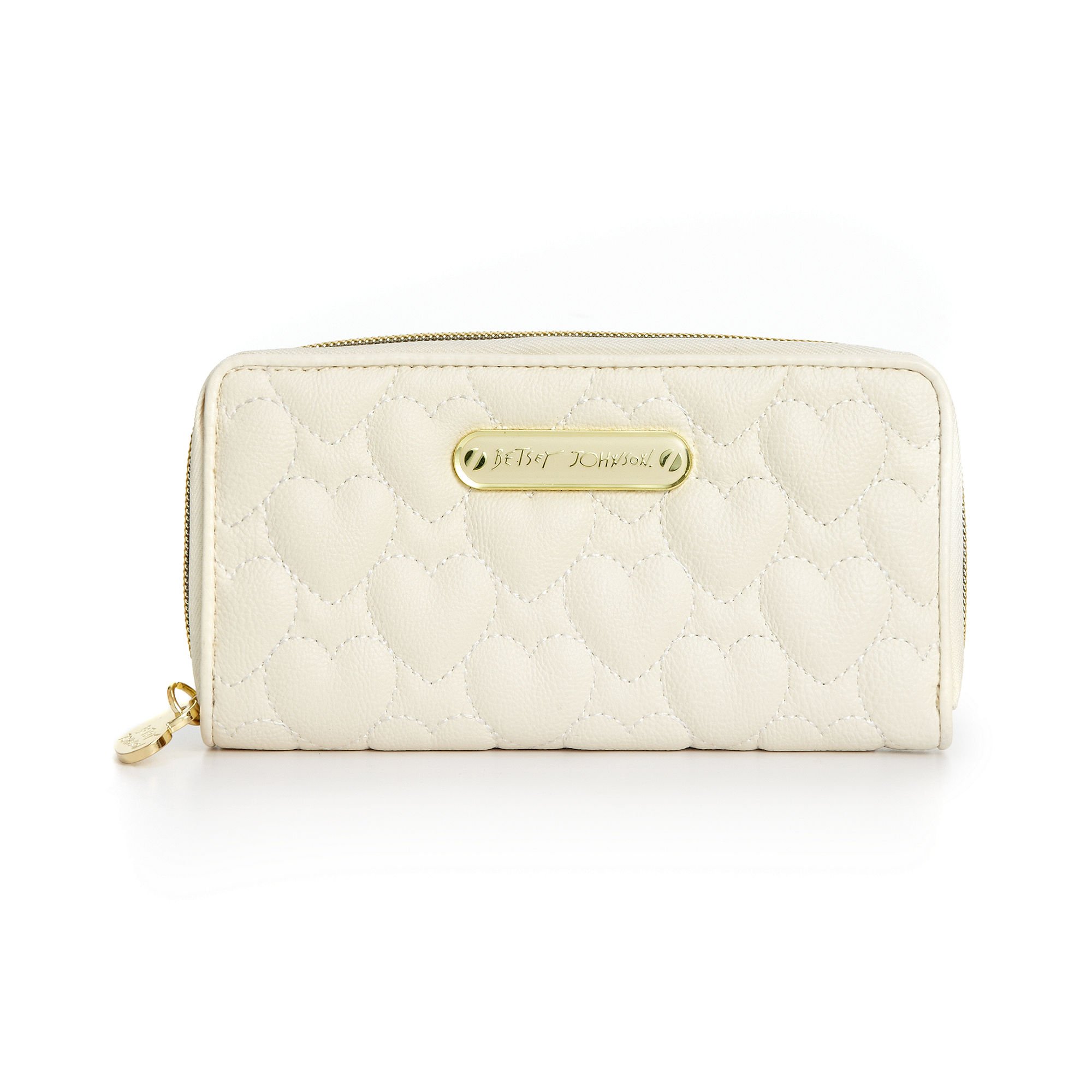 betsey johnson quilted wallet