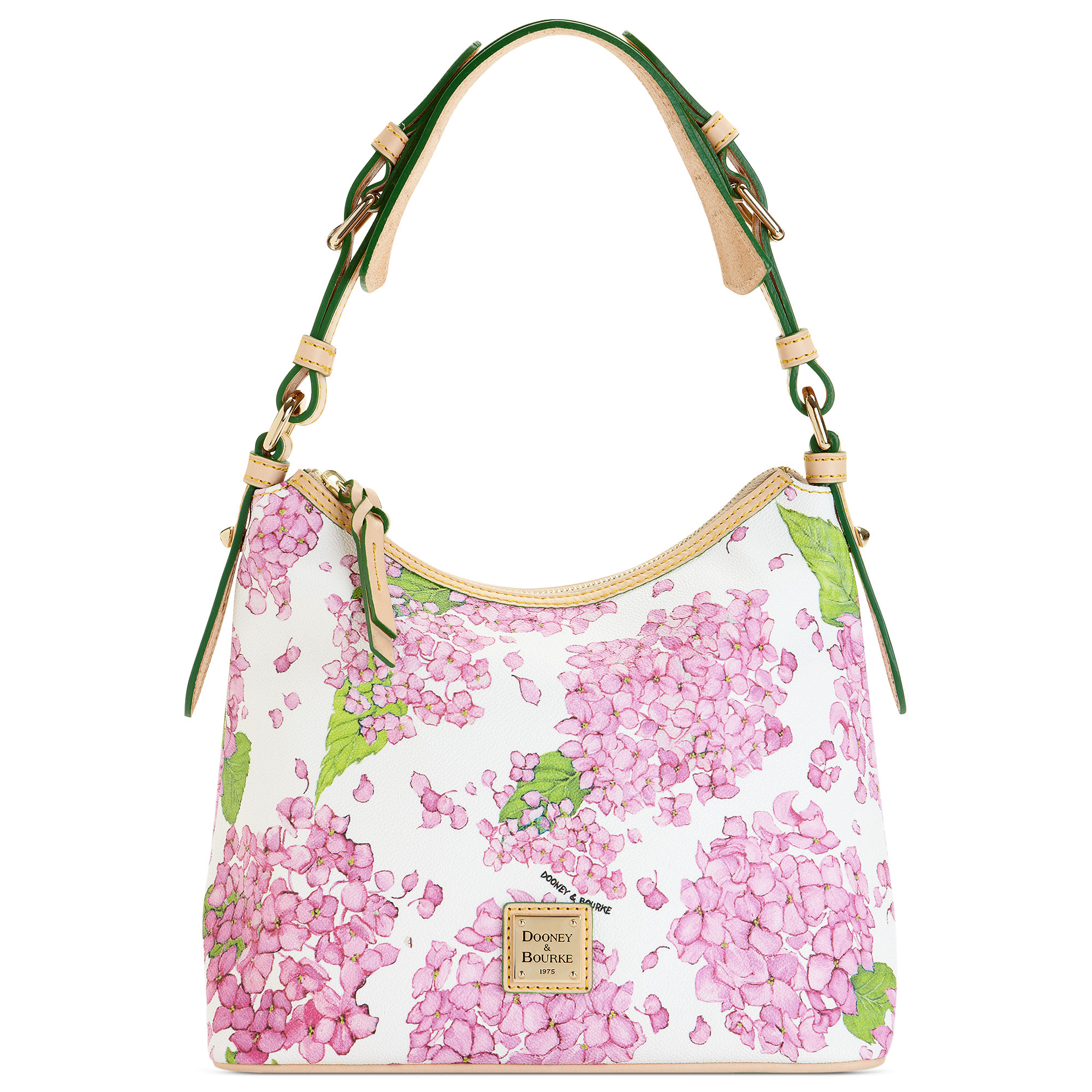 Dooney And Bourke Flower Lucy Shoulder Bag In Pink Pink White Lyst