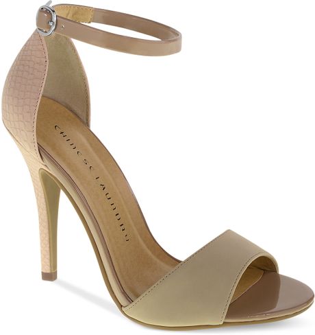 ... Laundry Lucky Charm Evening Sandals in Beige (Cream Multi) | Lyst