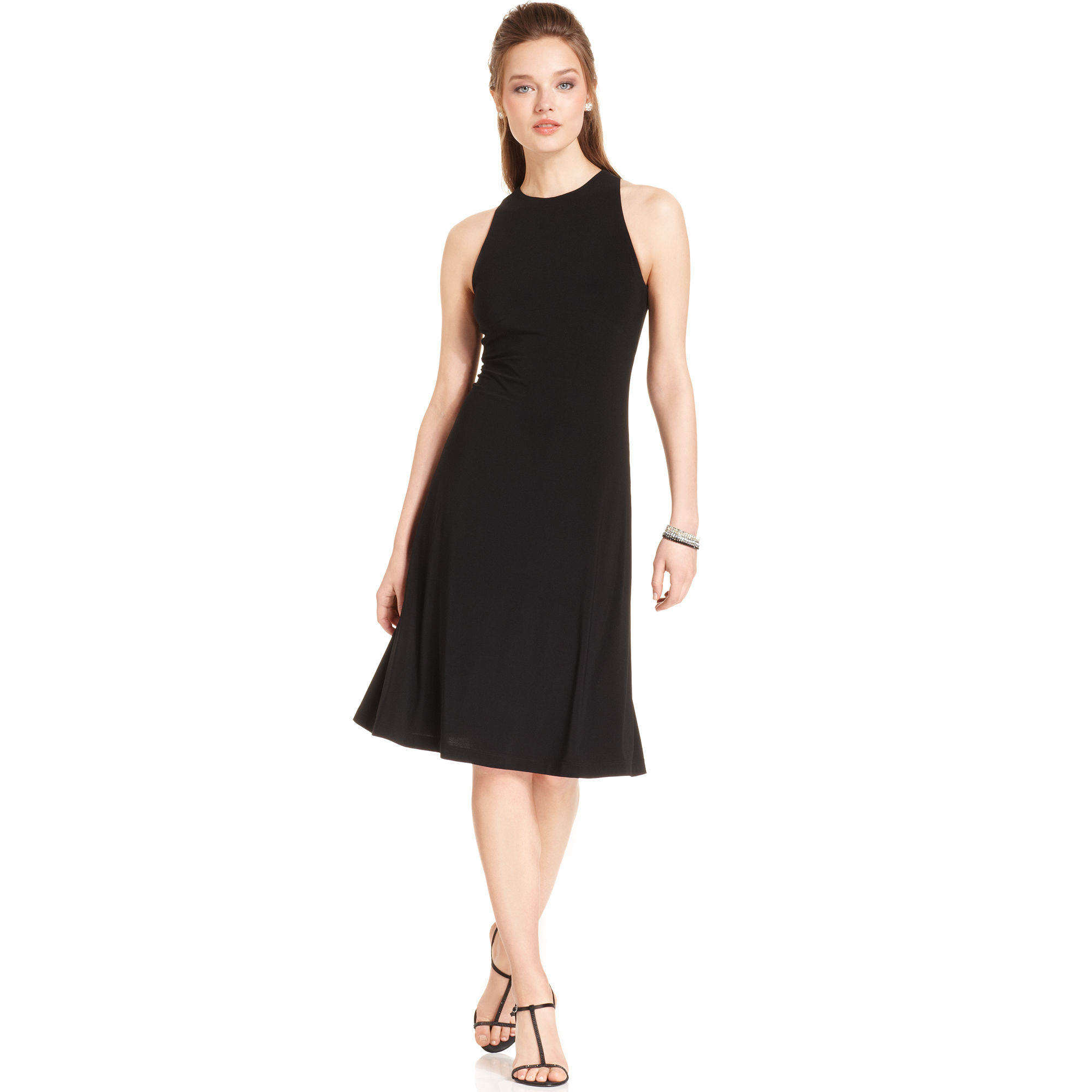 Isaac Mizrahi New York Issac Mizrahi Dress Sleeveless Back ...