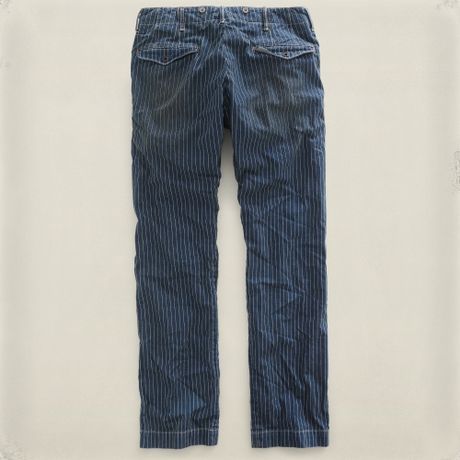 striped chino