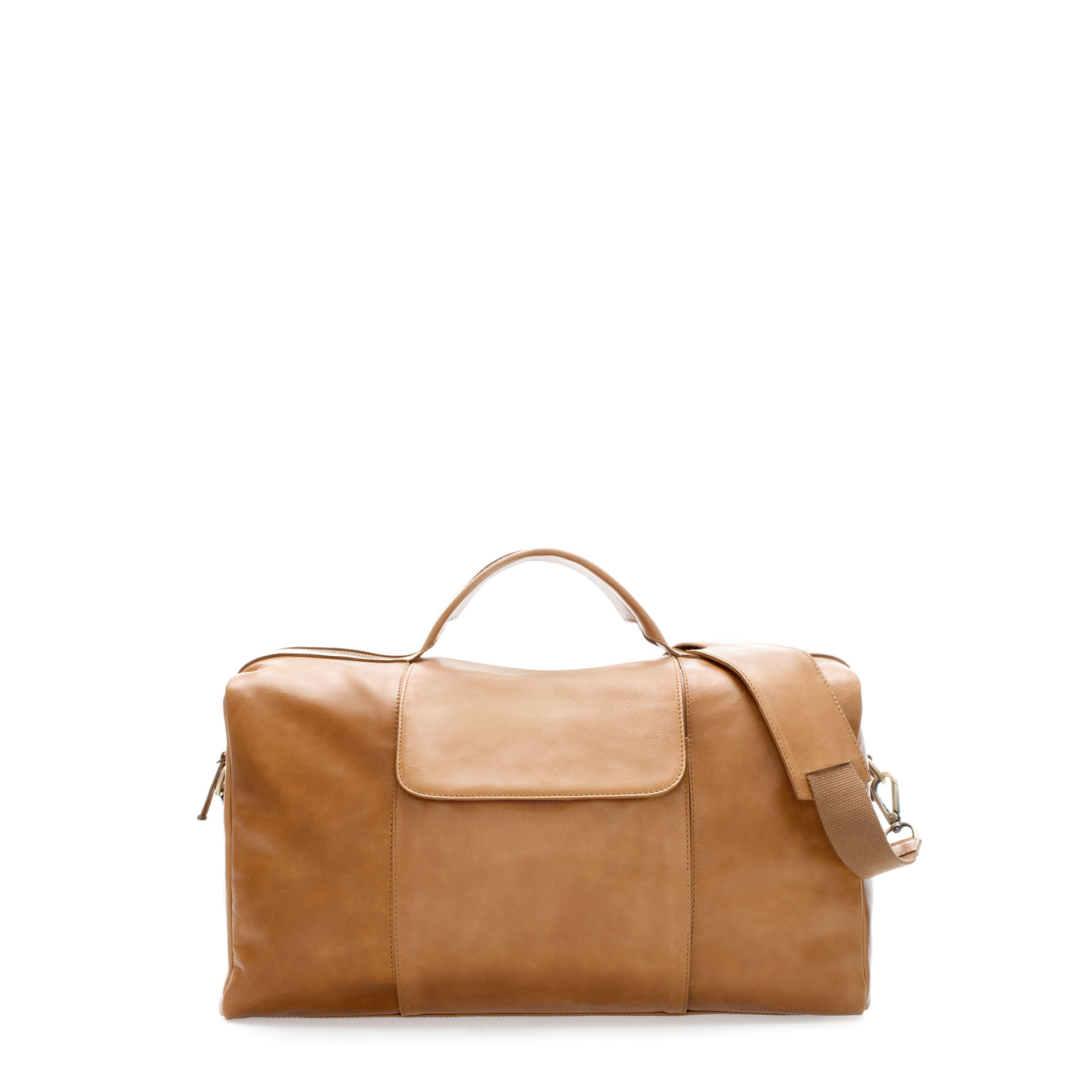 Zara Vintage Weekend Bag in Brown for Men (Leather) Lyst