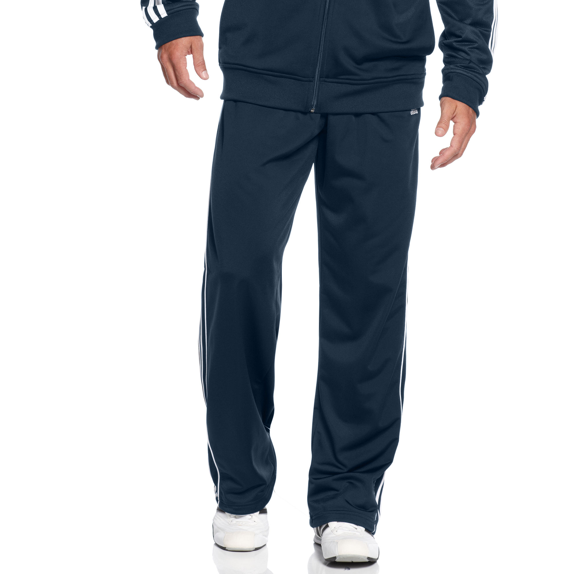 Adidas Layup Basketball Pants in Blue for Men Dark Navy/Dark Navy 