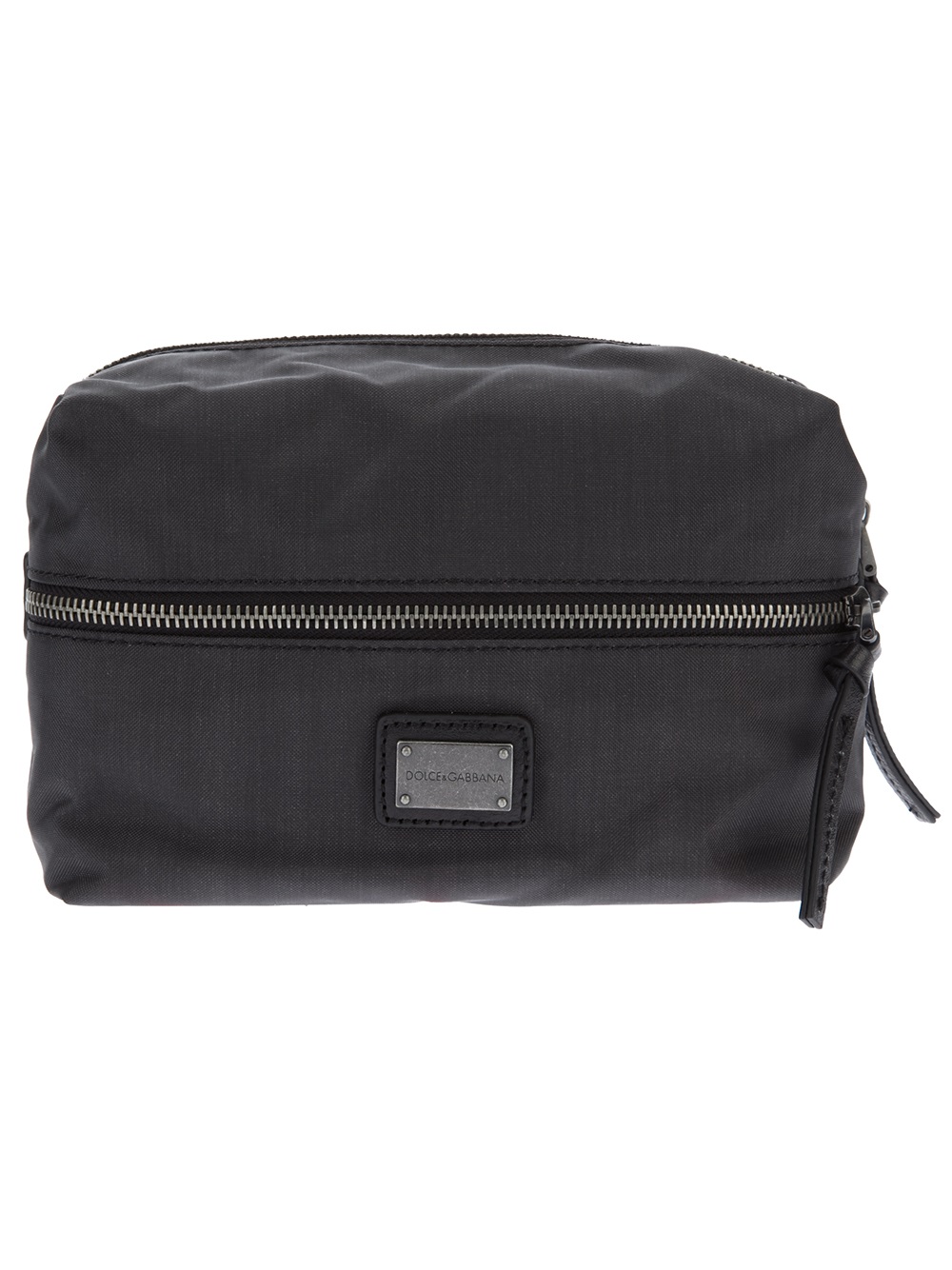 dolce gabbana zip up pouch bag in black for lyst dolce gabbana zip up pouch bag in black for lyst