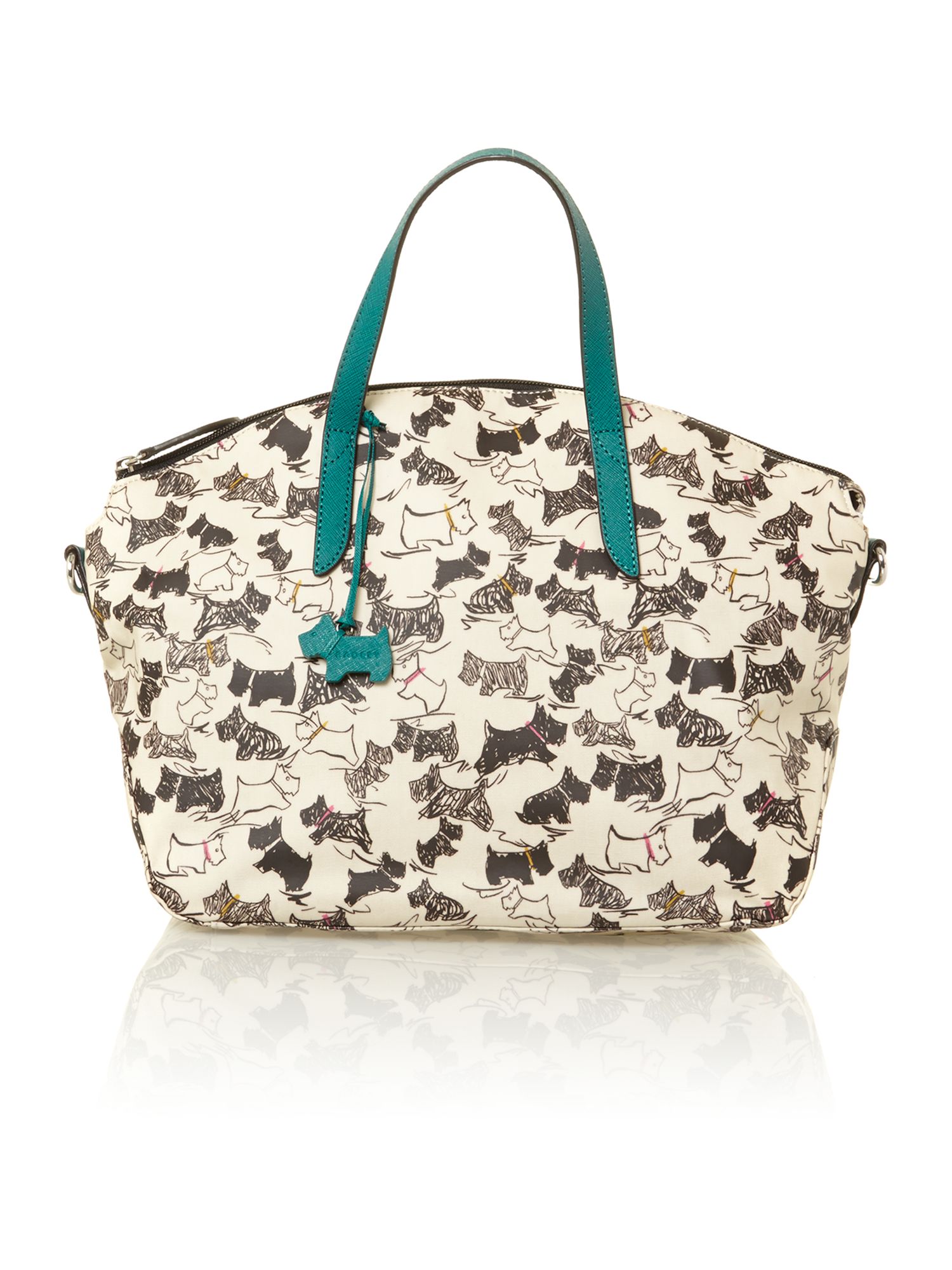 Radley Doodle Dog White Medium Crossbody Bag in White Lyst