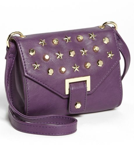 steve madden purple crossbody bag