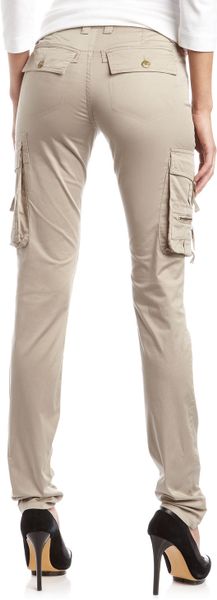 tan skinny cargo pants