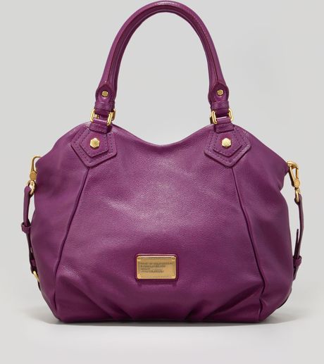Marc By Marc Jacobs Classic Q Fran Satchel Bag Purple in Purple - Lyst Marc By Marc Jacobs Classic Q Fran Satchel Bag Purple in Purple - Lyst