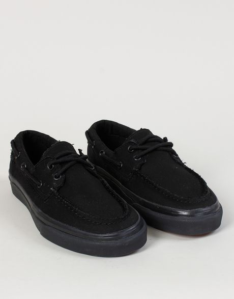 vans del barco black