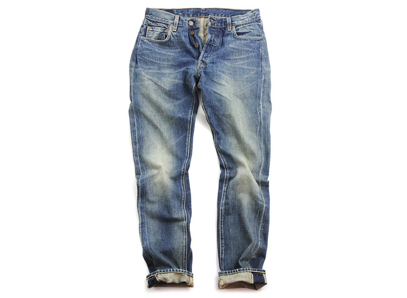 Levi&#39;s Levis Vintage 501 Jeans Customized in Blue for Men (red) | Lyst
