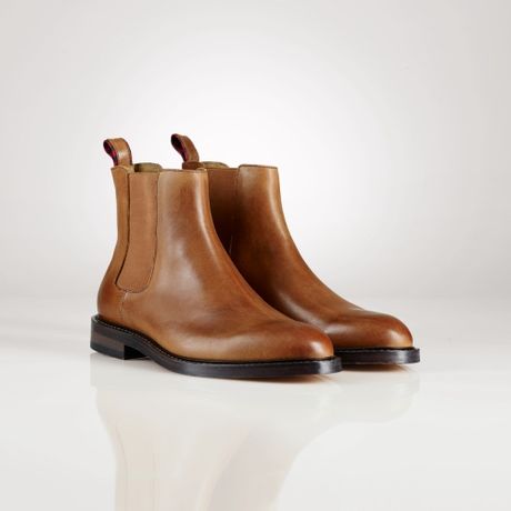 ralph lauren tan boots