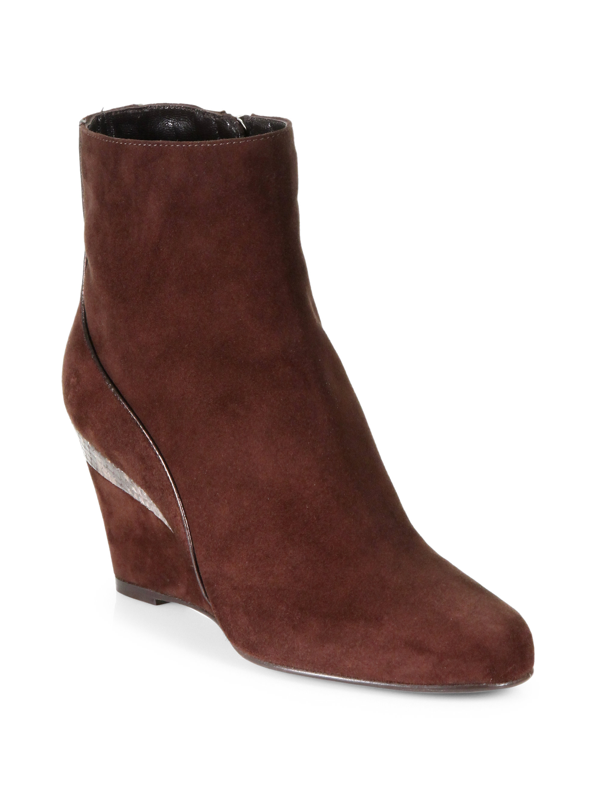 aquatalia mackenzie leather ankle boots