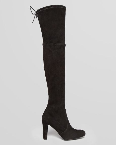 stuart weitzman over the knee heel boots