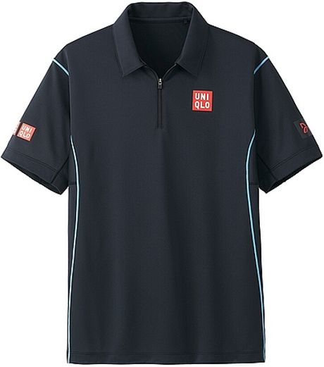 Uniqlo Nd Dry Ex Short Sleeve Polo Shirt 13us in Black for Men | Lyst
