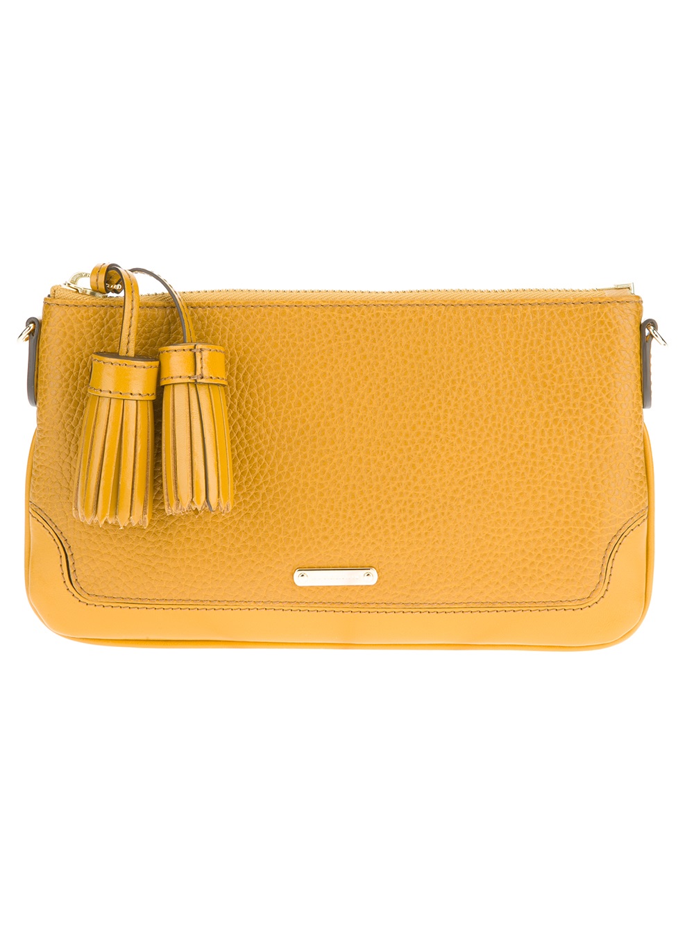 Burberry Chain Strap Shoulder Bag in Yellow (yellow & orange) | Lyst
