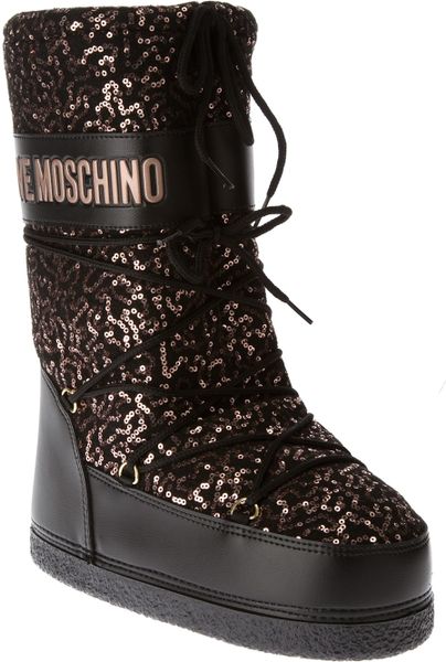 moschino overknee boots
