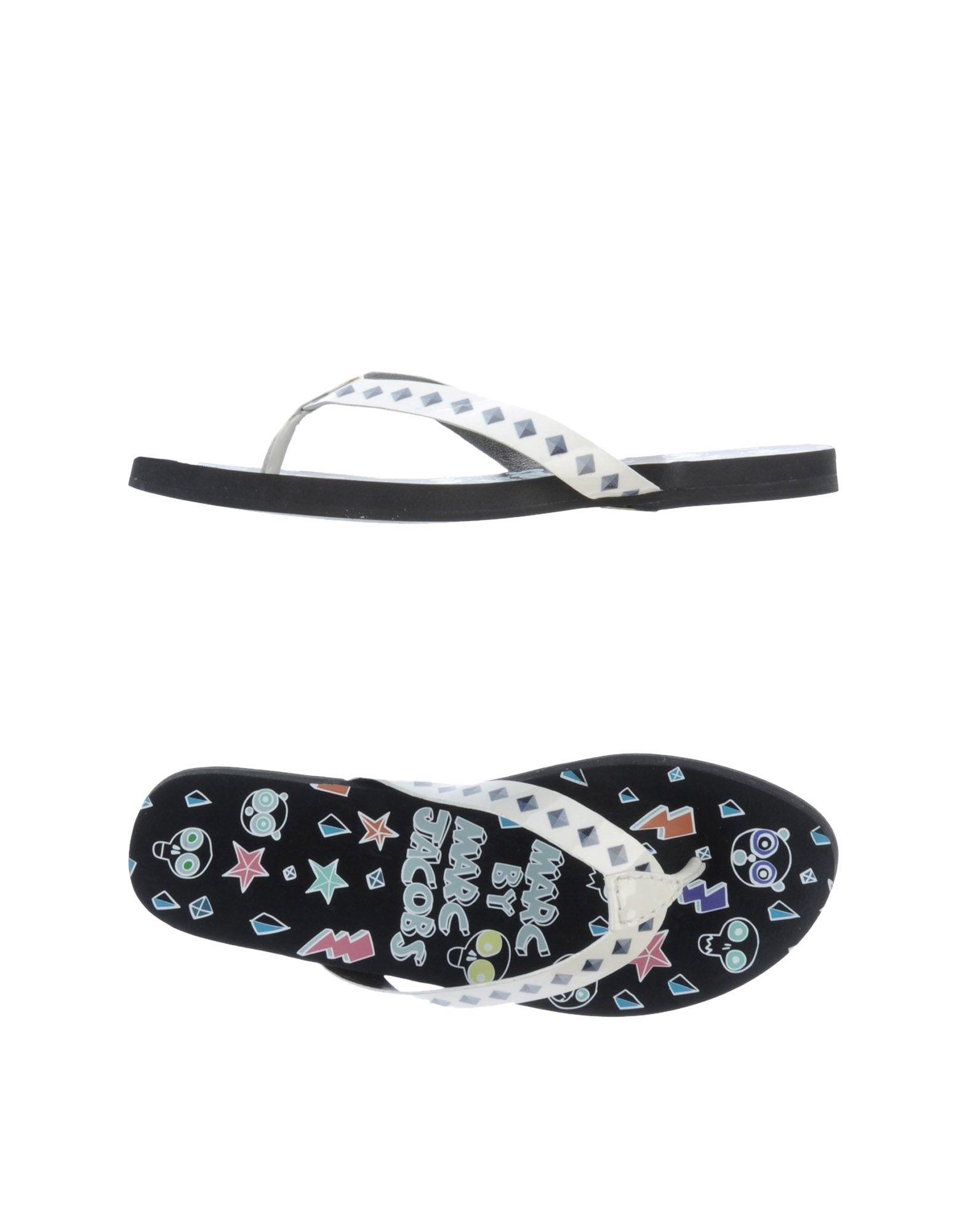 marc jacobs white sandals