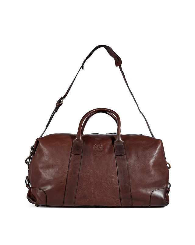 ralph lauren duffle bag leather