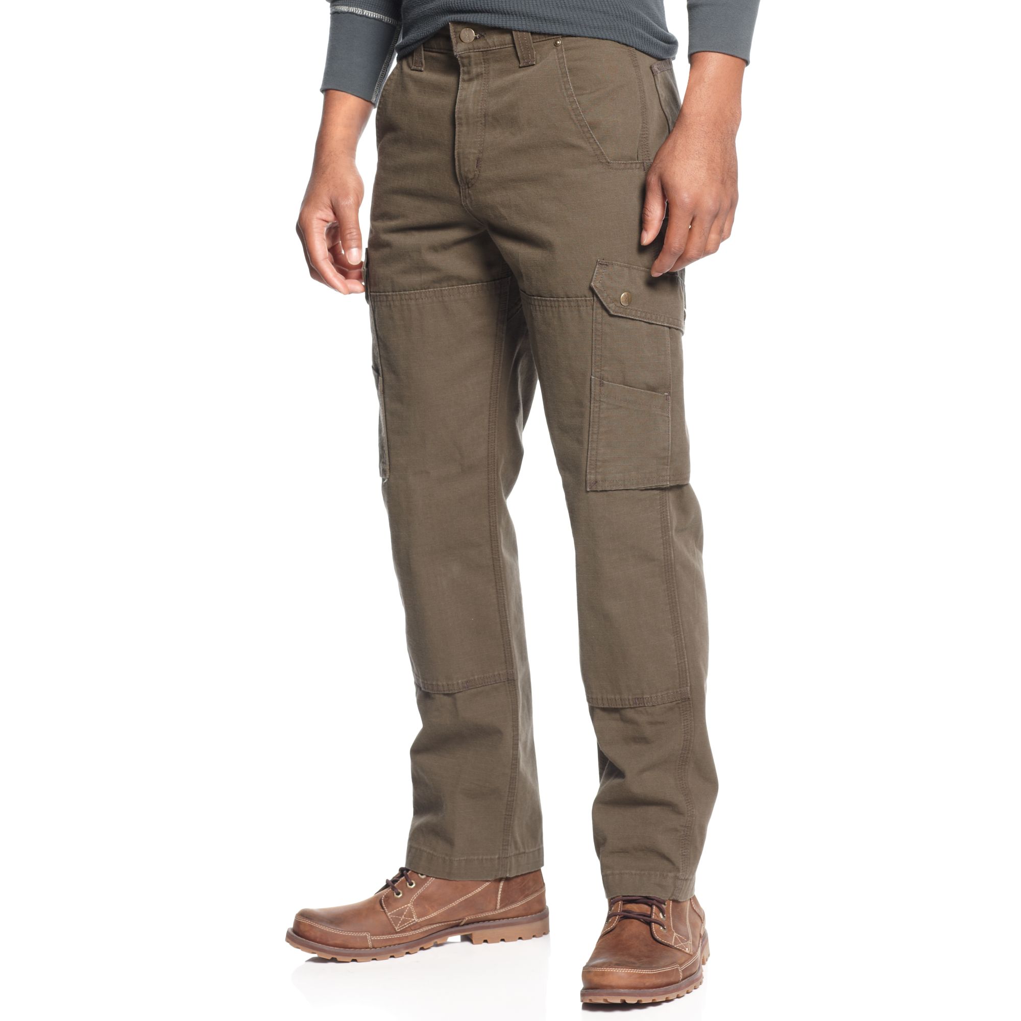 red mens cargo pants