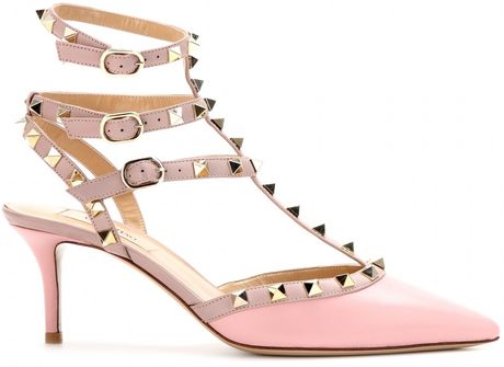valentino rockstud platinum