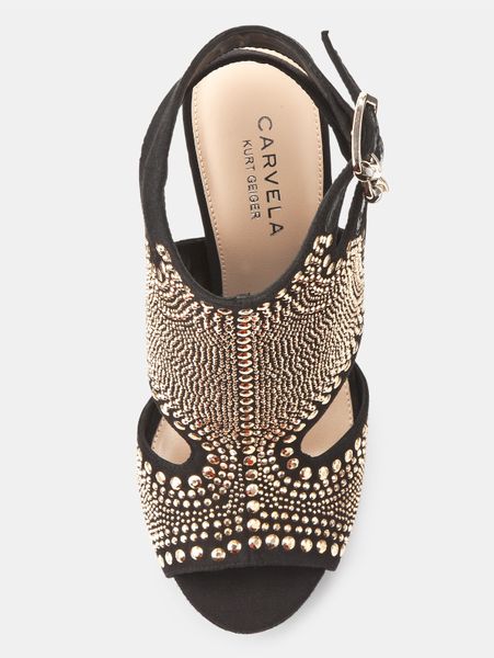 carvela king studded sandals