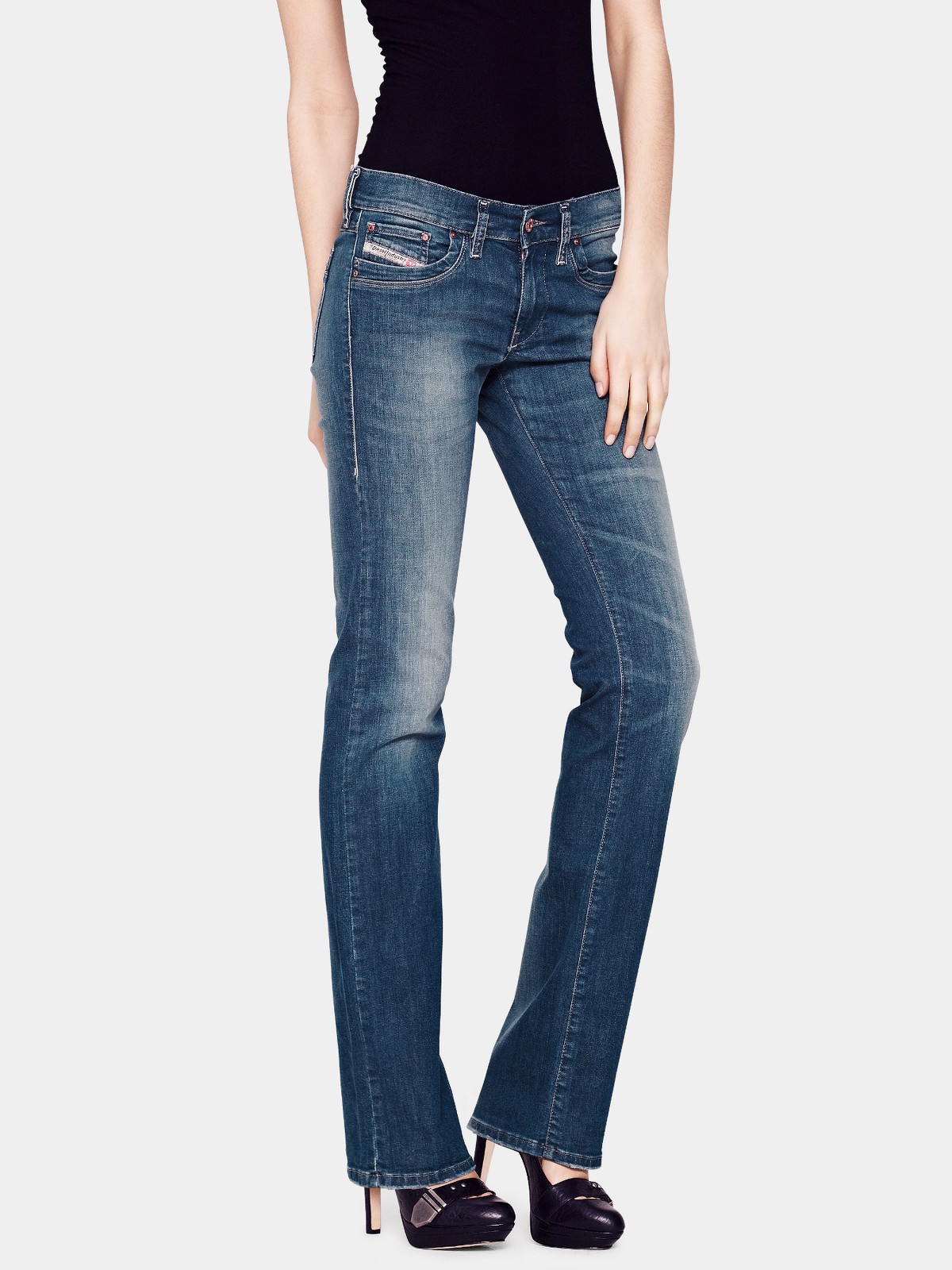 Diesel Diesel Ronhoir Bootcut Jeans in Blue (light_vintage) Lyst