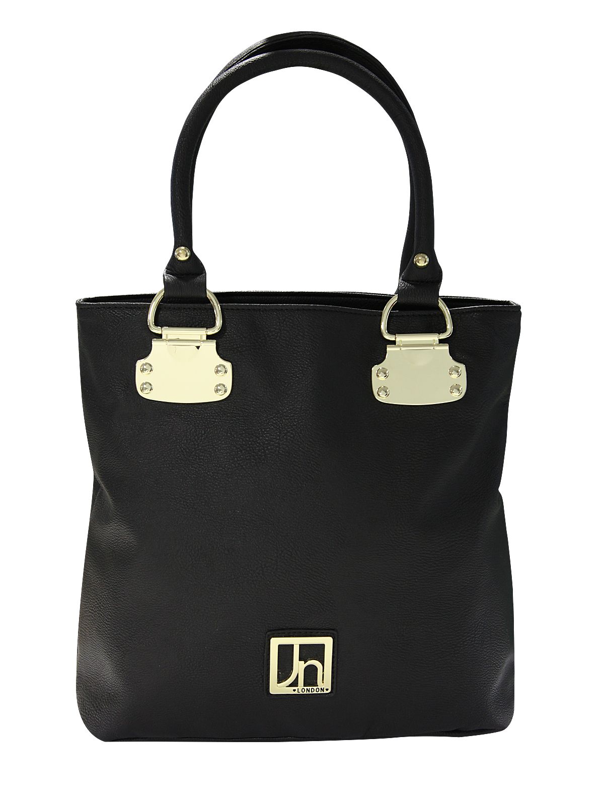 black rectangle shoulder bag