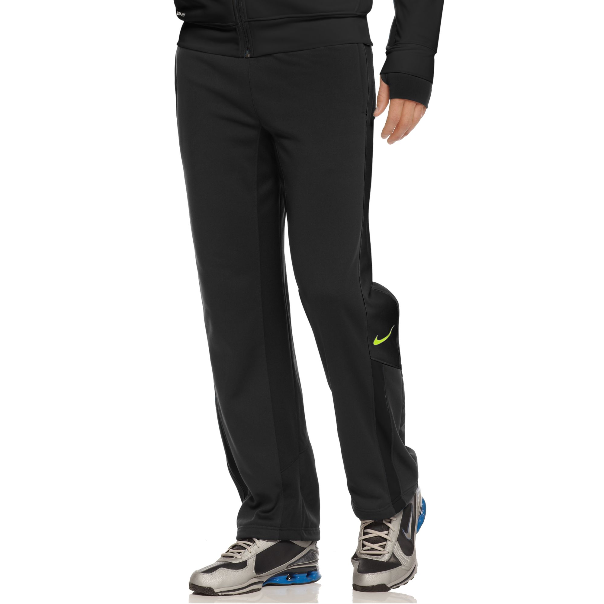 Nike Performance Water Resistant Fleece Pants in Black for Men (black