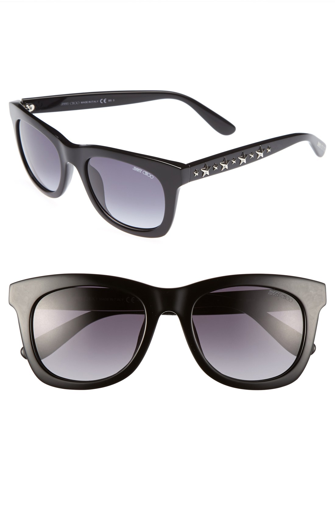 Jimmy Choo Sasha 51mm Sunglasses in Black Lyst