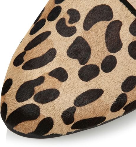Steve Madden Vamp2 Part Flat Slip On Shoes in Animal (Leopard Print ...