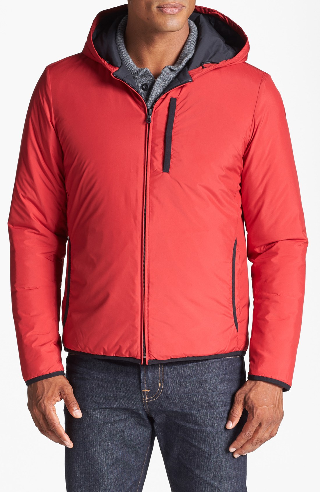 Victorinox Rigton Hooded Jacket in Red for Men (Ibach Red) Lyst