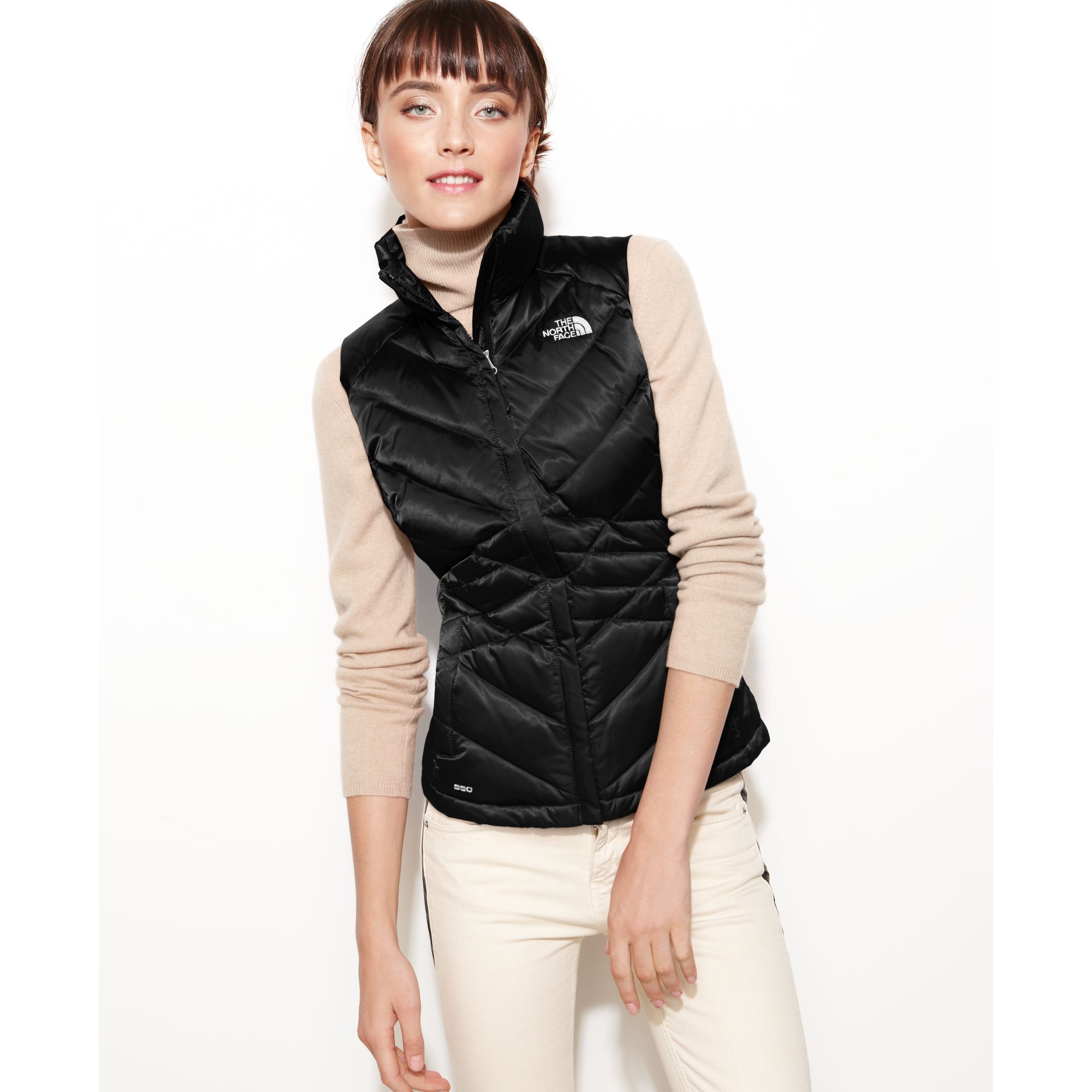 The North Face Aconcagua Quilted Down Puffer in Black (TNF Black) | Lyst