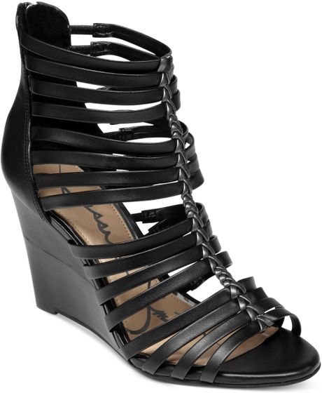 Jessica Simpson Gladiator Sandals in Black | Lyst