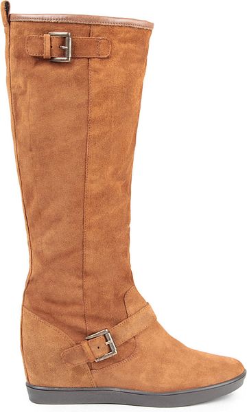 carvela smart boots tan