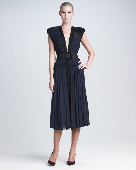 donna black ink new york donna karan new york belted pleated coat dress in black ink black lyst donna black ink new york donna karan new york belted pleated coat dress in black ink black lyst