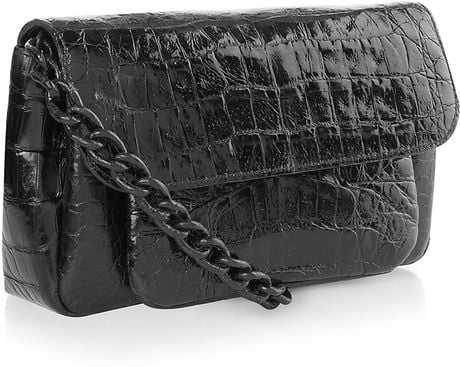 mini croc crossbody bag