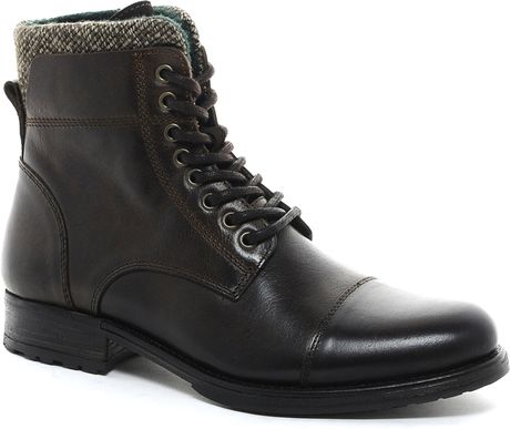 Aldo Timo Leather Boots in Brown for Men | Lyst