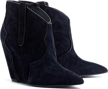 navy cowboy boots womens