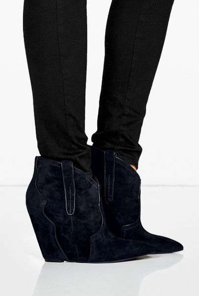 navy cowboy boots womens