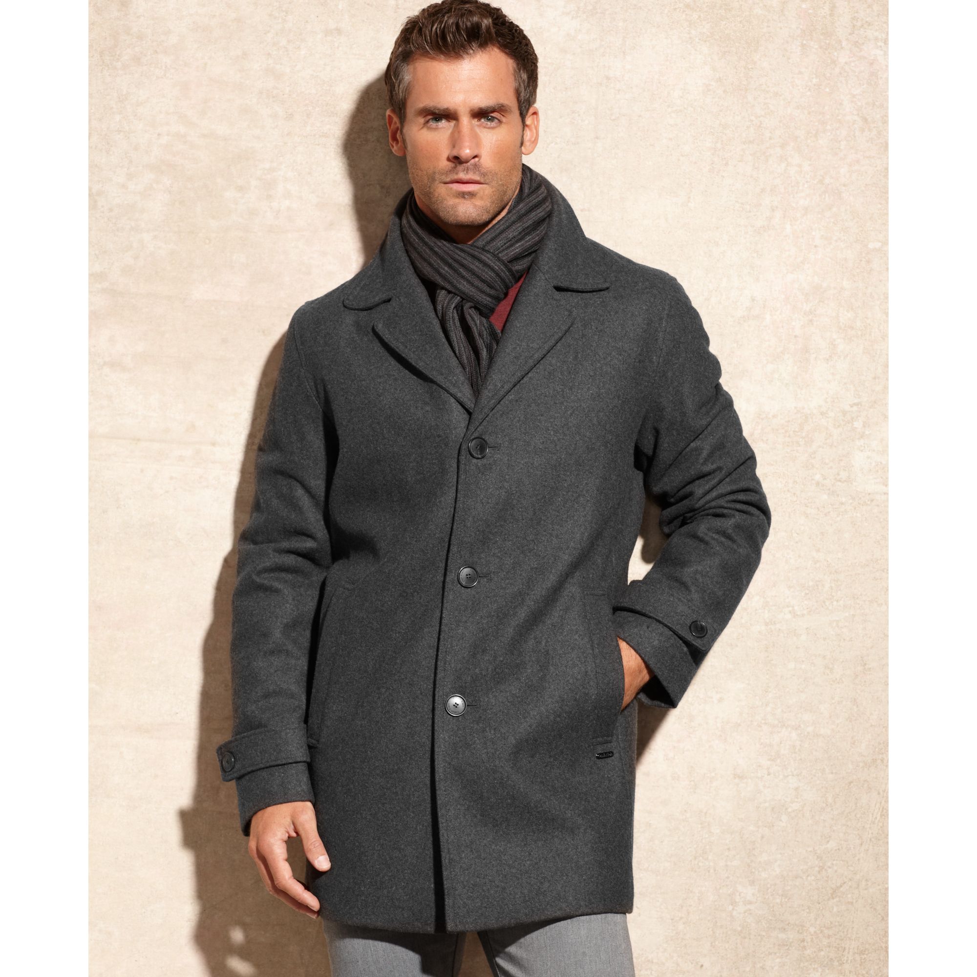 Mens Car Coat Australia - Superdry Mens Edit Wool Car Coat | eBay : French connection wool blend 