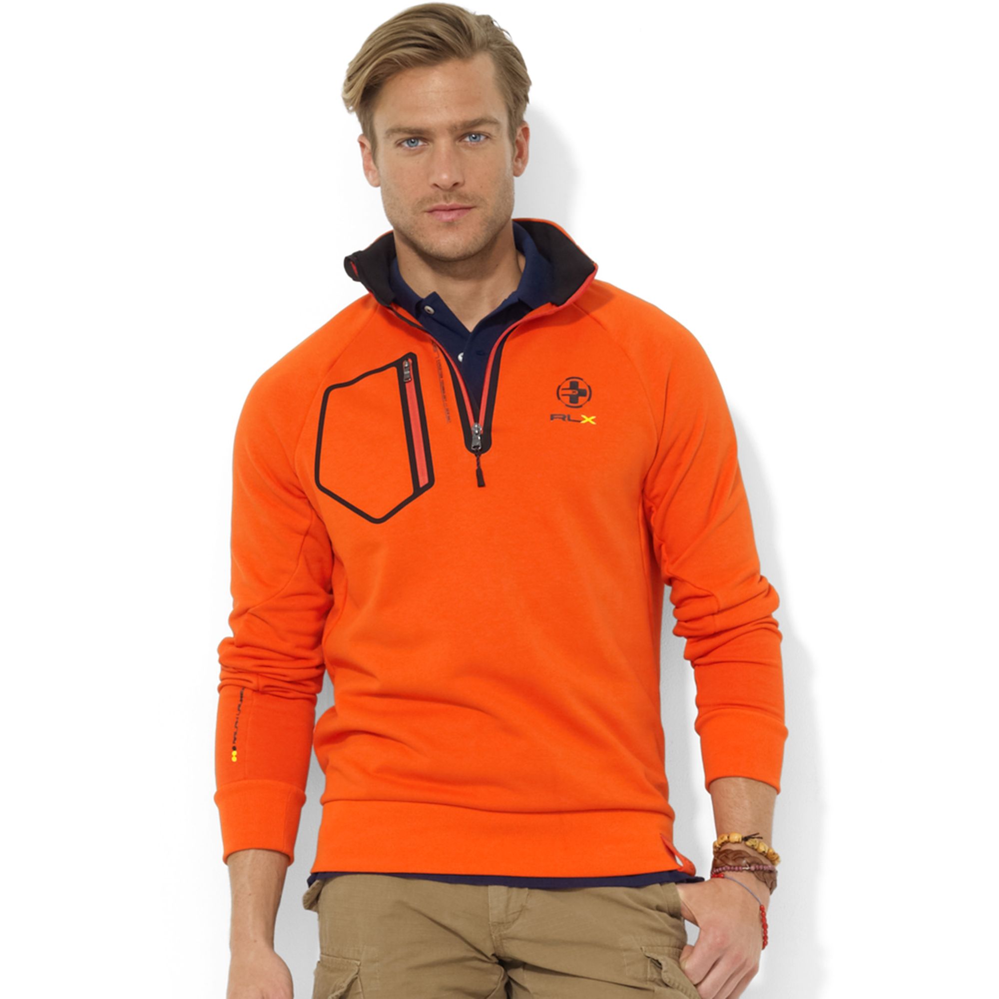 ralph lauren zip neck